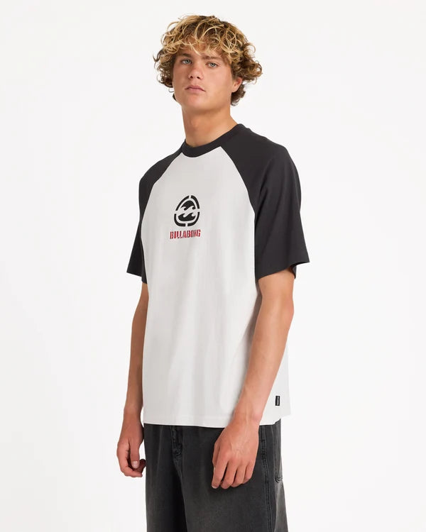 Billabong Spec Raglan SS Tee - Fog