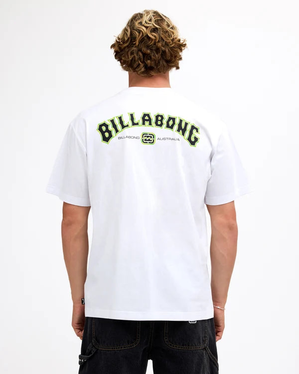 Billabong Chrome Arch SS Tee - White