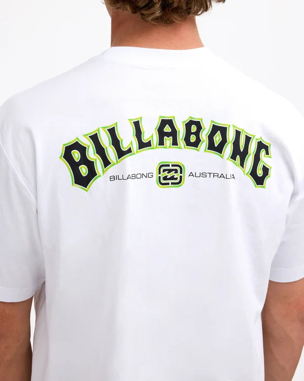 Billabong Chrome Arch SS Tee - White