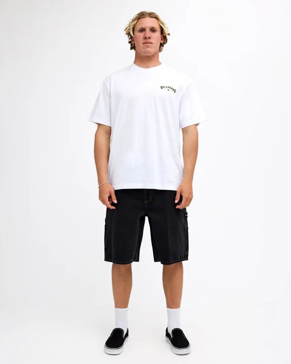Billabong Chrome Arch SS Tee - White