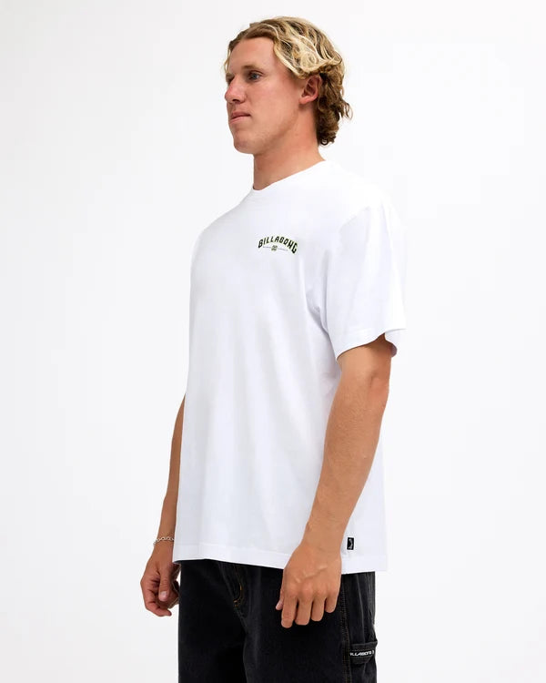 Billabong Chrome Arch SS Tee - White