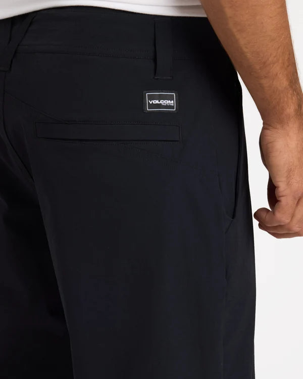Volcom Frickin Cross Shred 20" Hybrid Shorts - Black
