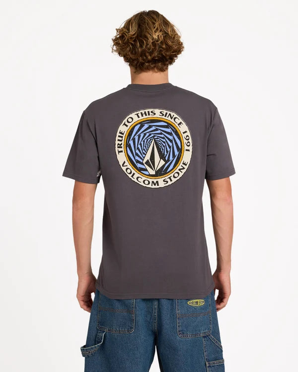 Volcom Warpstone SS Tee - Asphalt Black