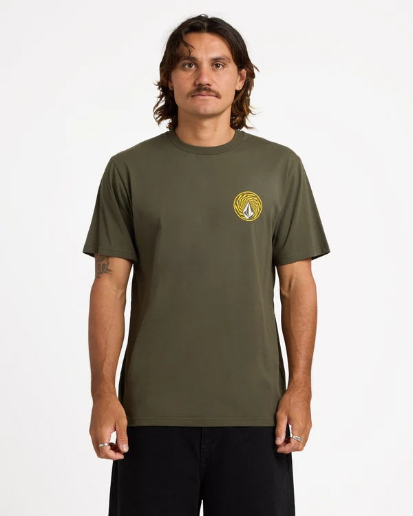 Volcom Warpstone SS Tee - Squadron Green