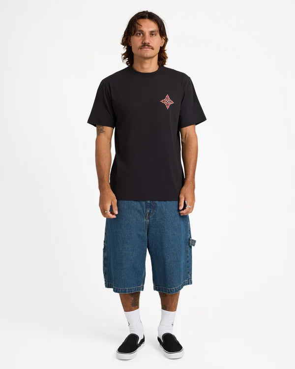Volcom Against SS Tee - Black