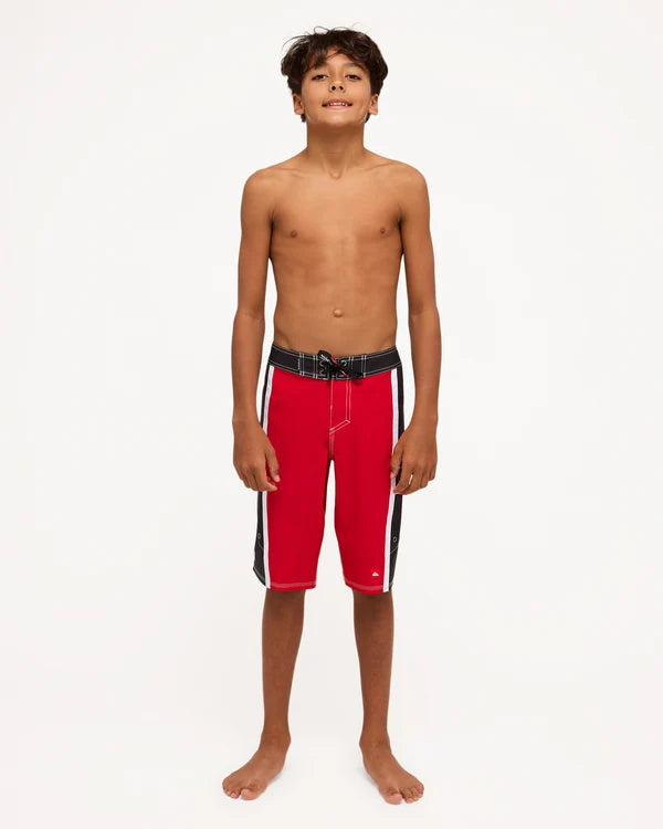 Quiksilver Eliminator Youth 19 Boardshort - Salsa