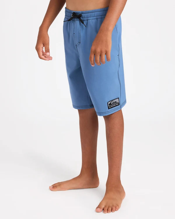 Quiksilver Exhibit 18" Youth Volley - Blue Horizon