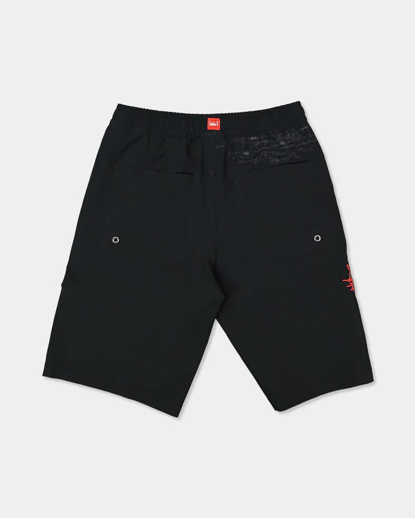 Quiksilver Scrawl Youth 19 Volley - Black