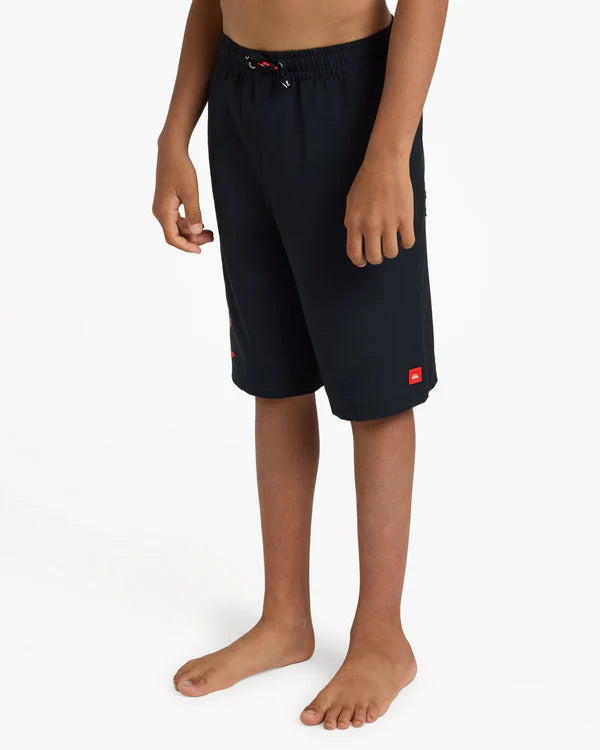 Quiksilver Scrawl Youth 19 Volley - Black