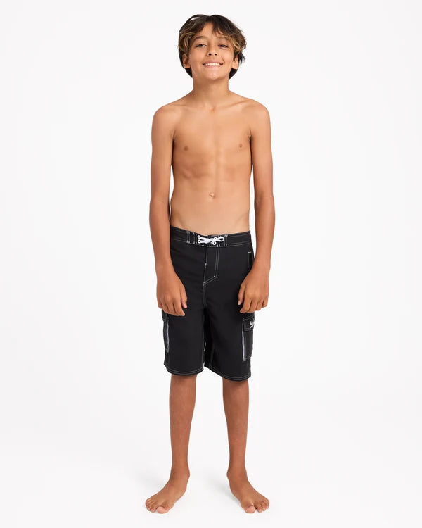 Quiksilver Karva Half Jam 18 Youth Volley - Black