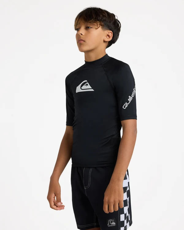 Quiksilver All Time SS Youth ID - Black