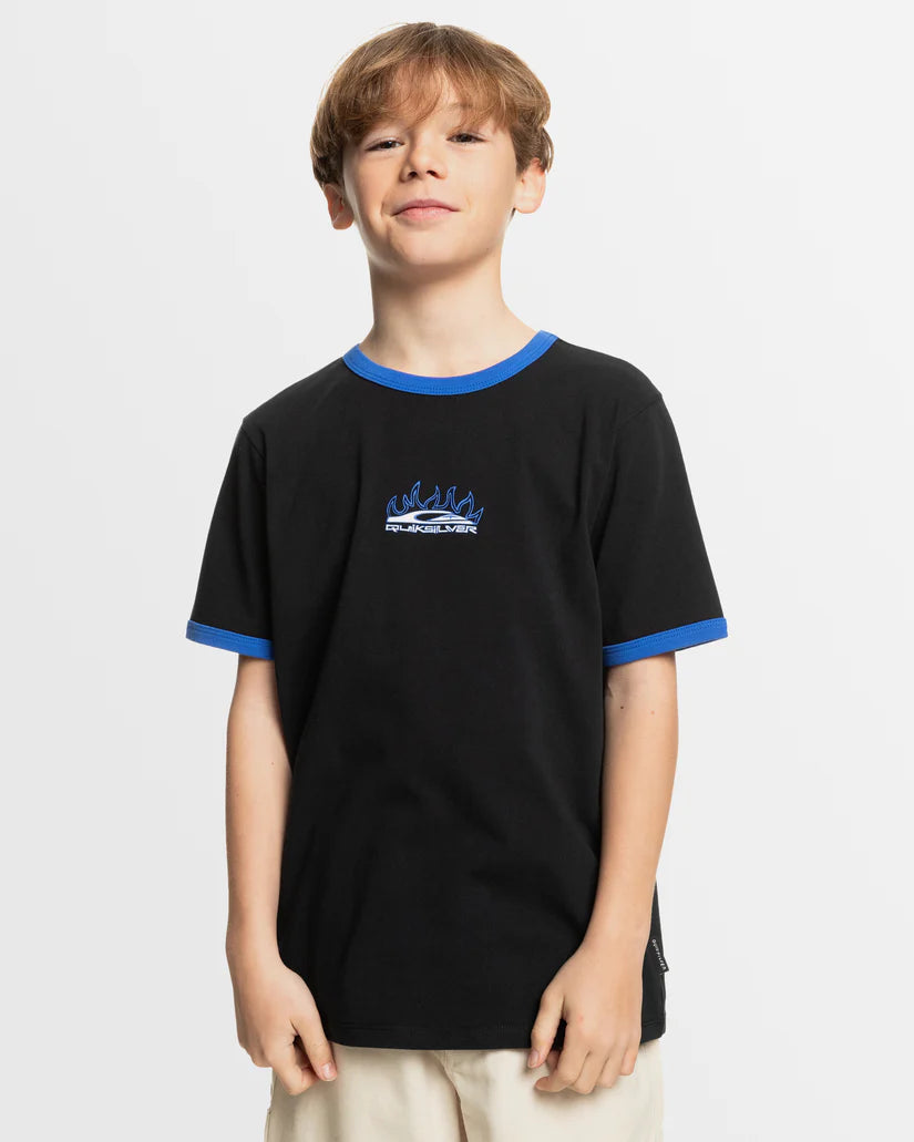 Quiksilver Flame Thrower SS Yth Tee - Black