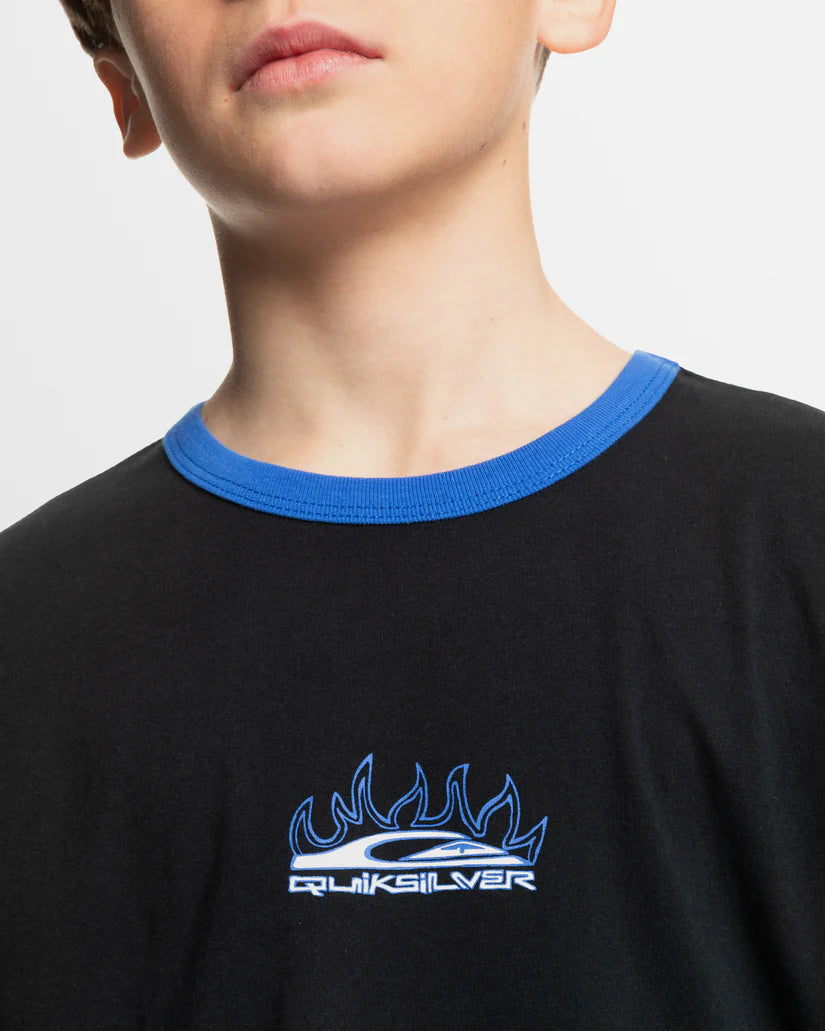 Quiksilver Flame Thrower SS Yth Tee - Black