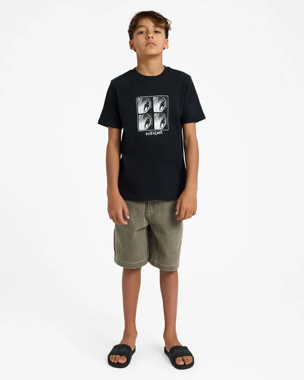 Quiksilver Green Room SS Youth Tee - Black