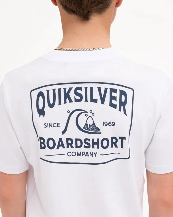 Quiksilver Grunge SS Youth Tee - White