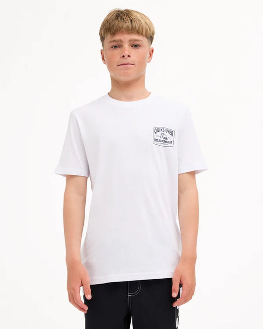 Quiksilver Grunge SS Youth Tee - White
