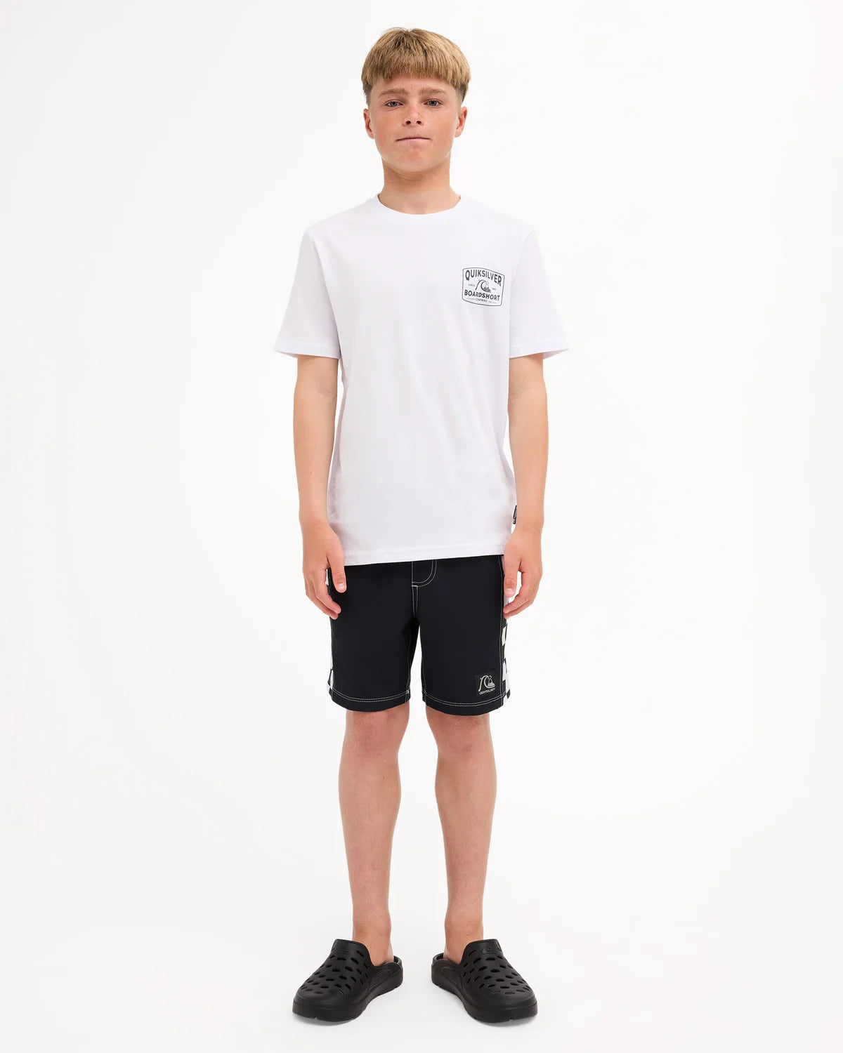 Quiksilver Grunge SS Youth Tee - White