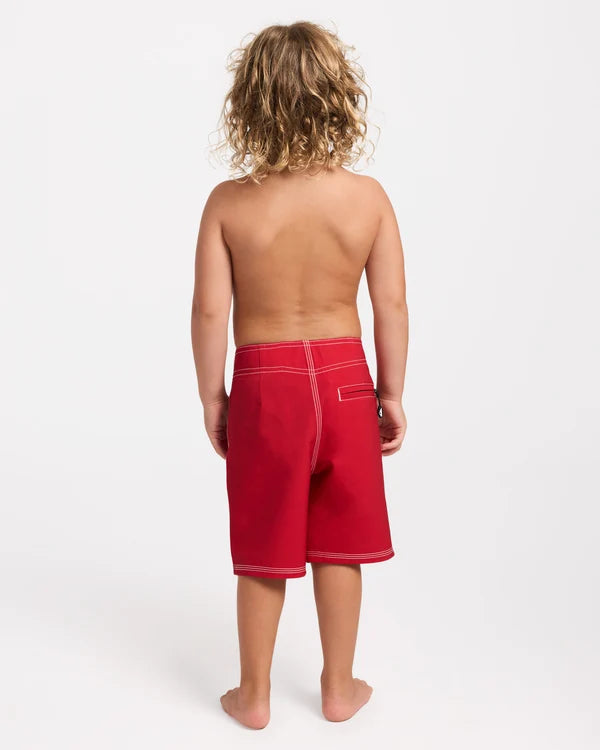 Quiksilver Silicon Boardshort Boy 13 - Salsa