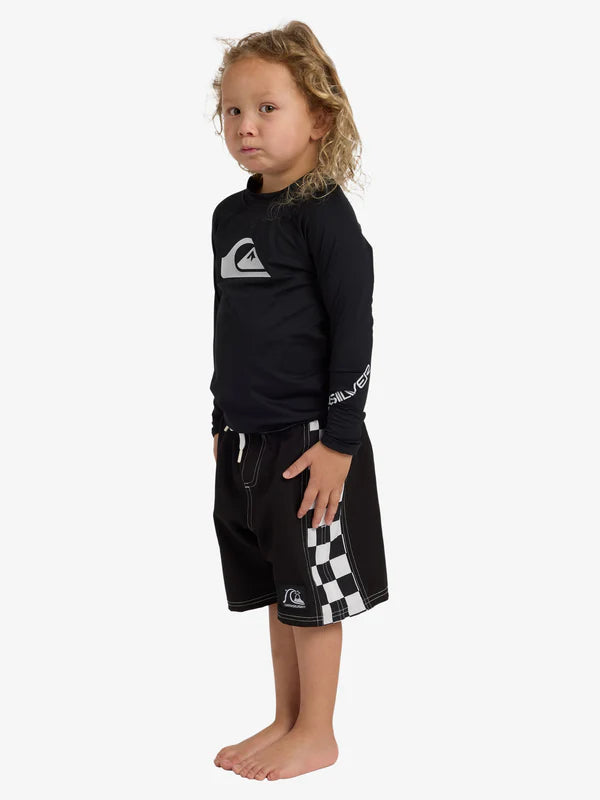 Quiksilver Everyday Heat LS ID - Black - Star Surf + Skate