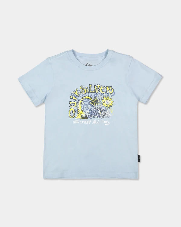 Quiksilver All Day SS Tee - Skyway