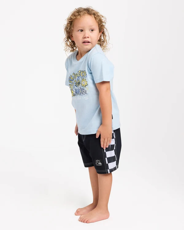 Quiksilver All Day SS Tee - Skyway
