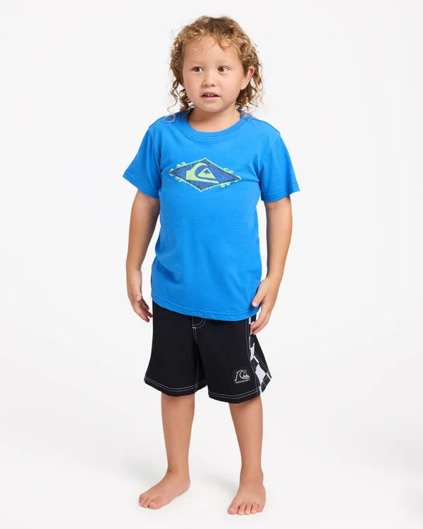 Quiksilver Corners SS Tee - Palace Blue