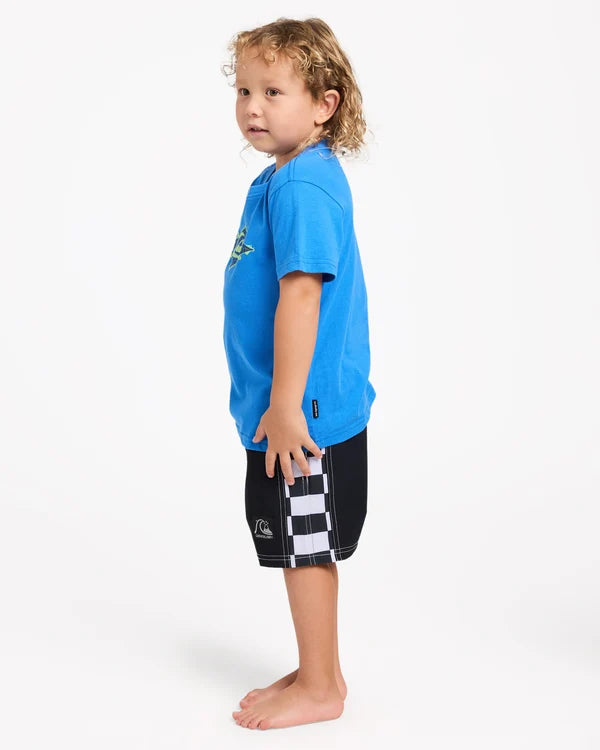 Quiksilver Corners SS Tee - Palace Blue