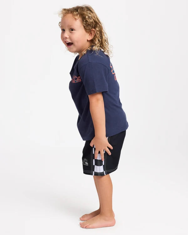 Quiksilver Blow Tale SS Tee - Mood Indigo