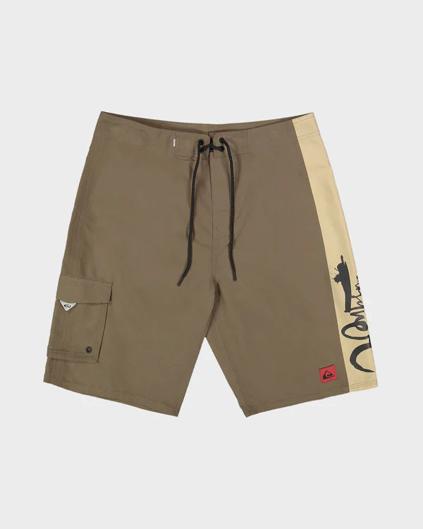 Quiksilver Impaired Panel Boardshort - Major Brown - Star Surf + Skate