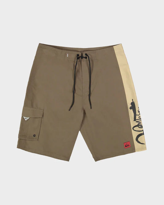Quiksilver Impaired Panel Boardshort - Major Brown - Star Surf + Skate