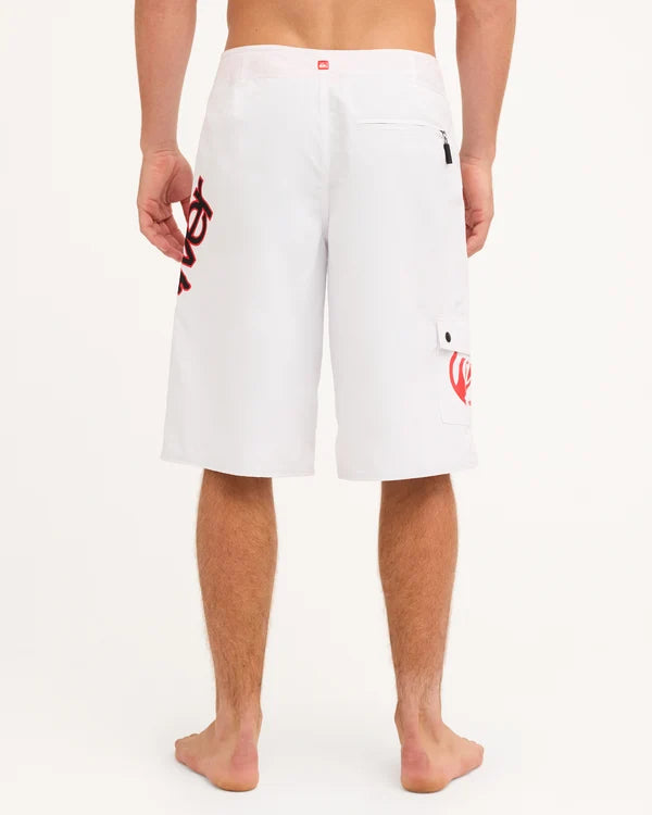 Quiksilver Jackhammer Boardshort 23" - White
