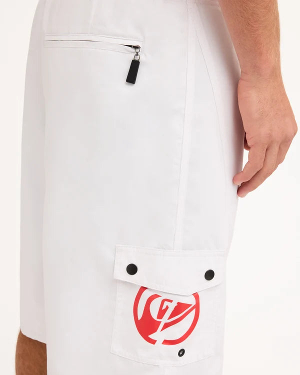 Quiksilver Jackhammer Boardshort 23" - White