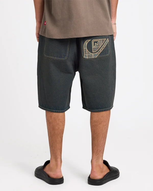 Quiksilver Shifter Denim Short 23" - Medium Blue