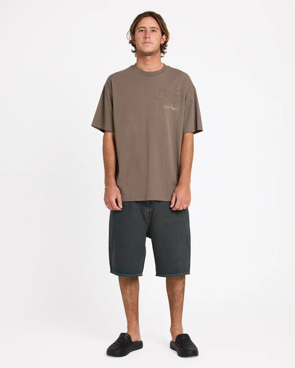 Quiksilver Shifter Denim Short 23" - Medium Blue