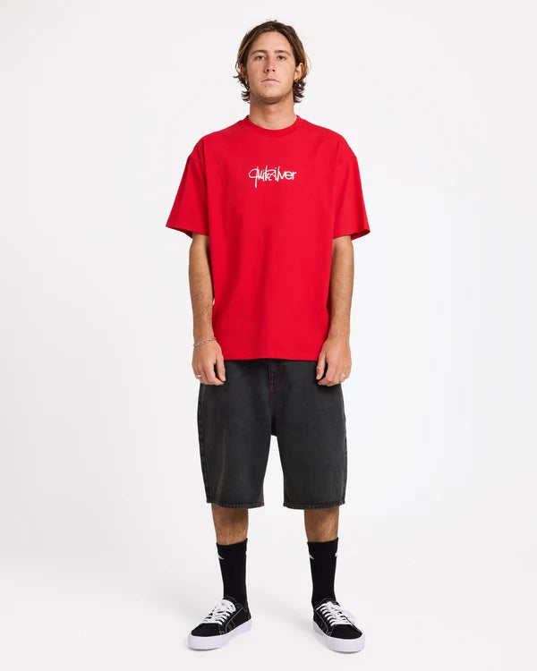 Quiksilver Shifter Denim Short 23" - Black Black Dirty
