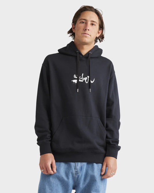 Quiksilver DNA Impaired Logo Hoodie - Black