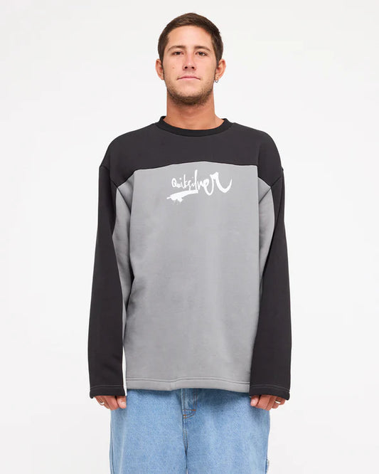 Quiksilver YG Factor Crew - Quarry