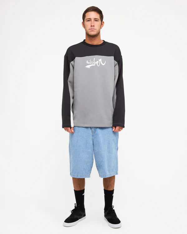 Quiksilver YG Factor Crew - Quarry
