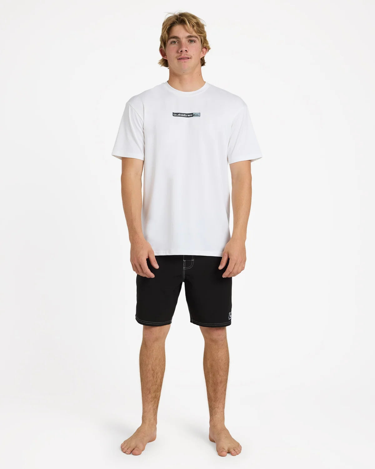 Quiksilver Omni Bar Surf Tee SS ID - White