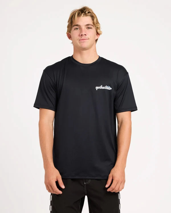 Quiksilver Alpha Surf Tee SS - Black