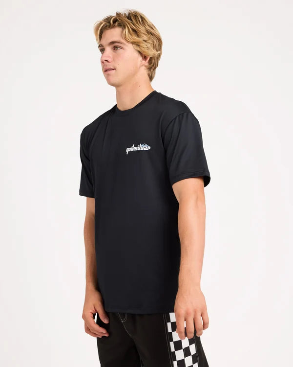 Quiksilver Alpha Surf Tee SS - Black