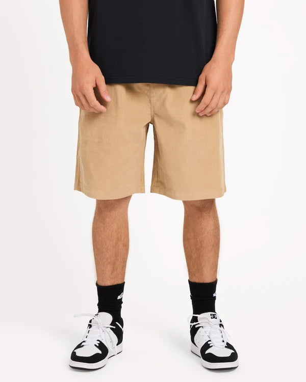 Quiksilver Taxer Cord Walkshort 20 - Khaki