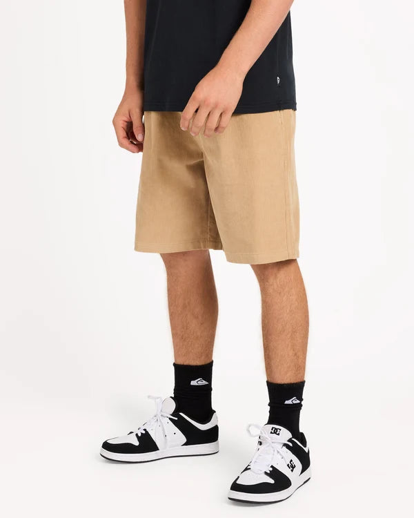 Quiksilver Taxer Cord Walkshort 20 - Khaki