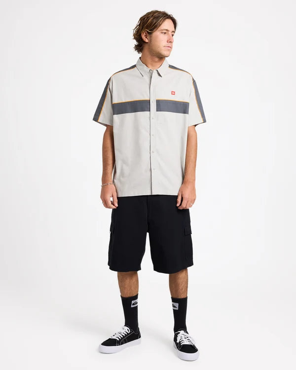 Quiksilver Genetic SS Shirt - Gray Violet