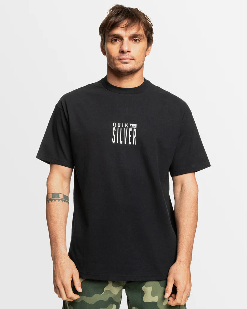 Quiksilver High Rise SS Tee - Black - Star Surf + Skate