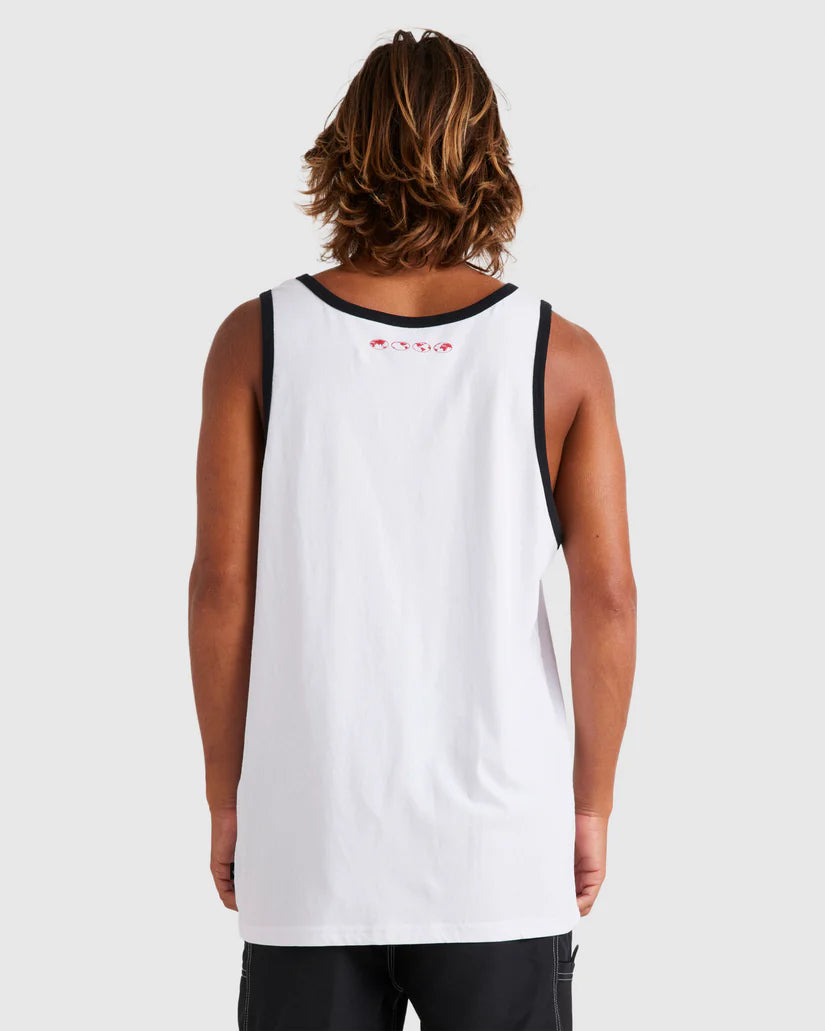 Quiksilver International Tank - White - Star Surf + Skate