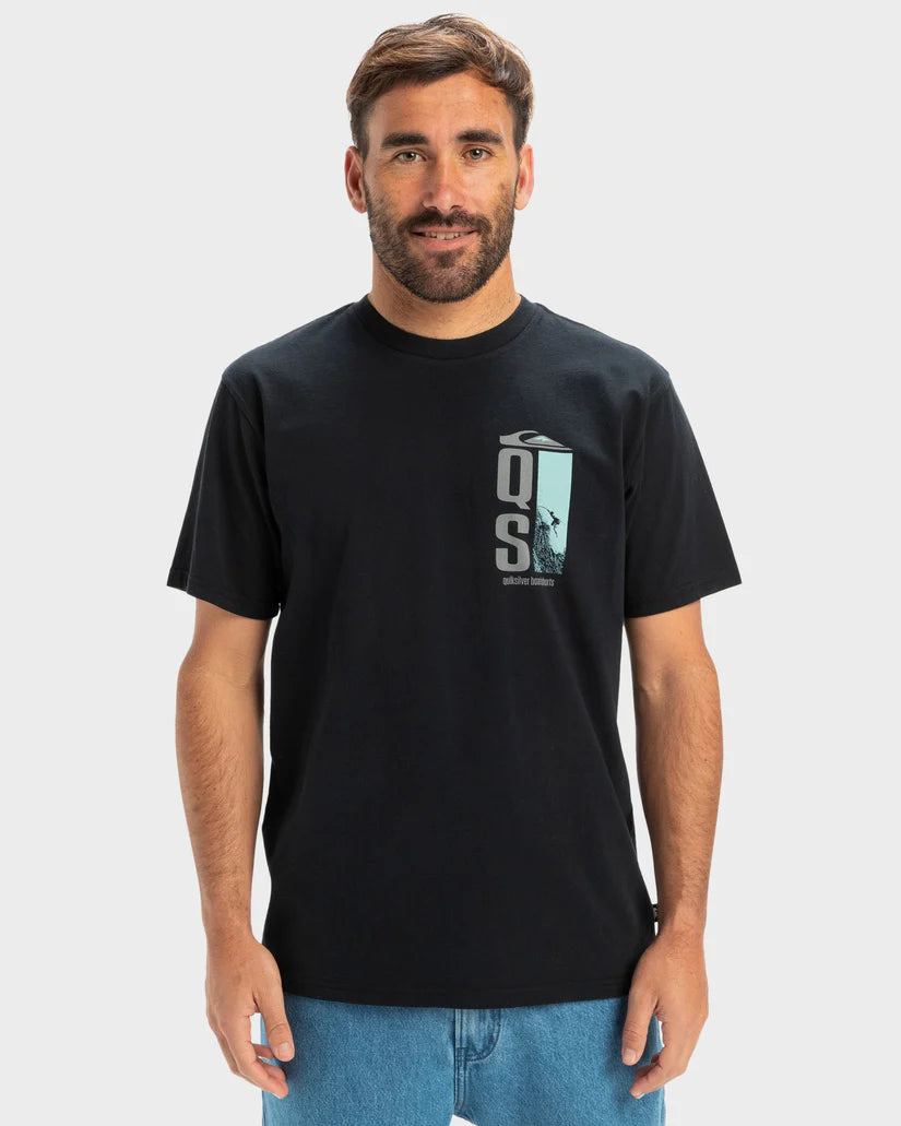 Quiksilver Quik Drop SS Tee - Black - Star Surf + Skate