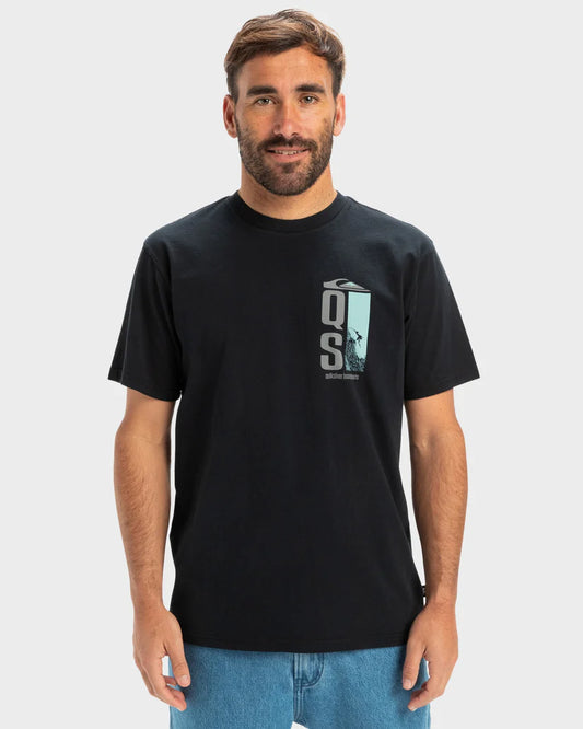 Quiksilver Quik Drop SS Tee - Black - Star Surf + Skate