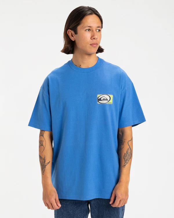Quiksilver Strategy SS Tee - Nautical Blue - Star Surf + Skate