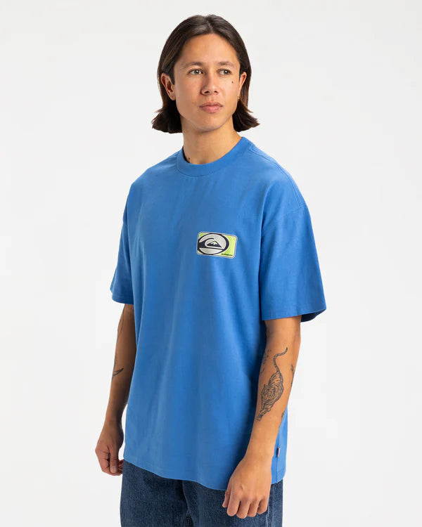 Quiksilver Strategy SS Tee - Nautical Blue - Star Surf + Skate